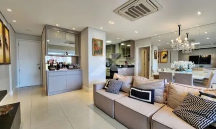 Kensington Gardens - Apartamento à venda com 3 quartos, 1 suíte e 3 vagas de garagem na Gleba Palhano - Kensington Gardens