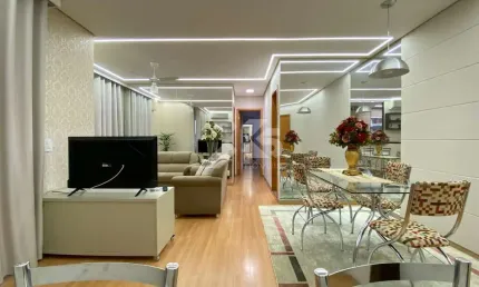 Due Torri - Apartamento mobiliado para locação na Gleba Palhano - Edifício Due Torri