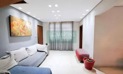 Cobertura aconchegante com terraço gourmet no palmares