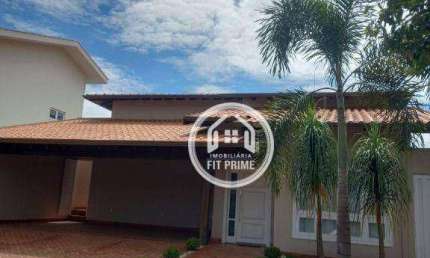 Casa com 3 dormitórios, 300 m² - venda por R$ 5.000.000,00 ou aluguel por R$ 20.000,00/mês - Parque Residencial Damha I - São José do Rio Preto/SP