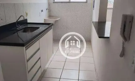 Apartamento com 2 dormitórios à venda, 55 m² por r$ 182.000 - residencial macedo teles i - são josé do rio preto/sp