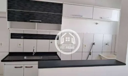 Apartamento com 2 dormitórios para alugar, 50 m² por R$ 1.400,00/mês - Rios di Itália - São José do Rio Preto/SP