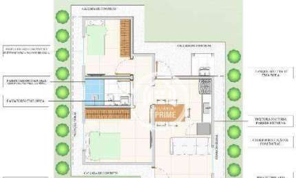Casa com 2 dormitórios à venda, 48 m² por R$ 162.900,00 - Jardim do Bosque - Potirendaba/SP