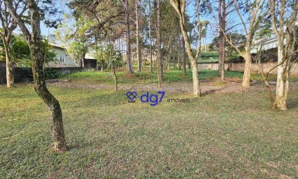 Terreno em condomínio fechado na Granja Viana 1985m. Rua Tangará