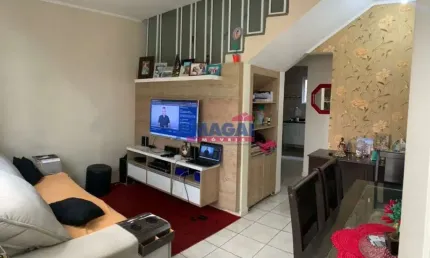Casa em condomínio fechado com 2 quartos à venda no jardim califórnia, jacareí  por r$ 325.000