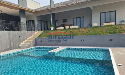 Casa em condomínio fechado com 3 quartos à venda no condomínio parque vale dos lagos, jacareí  por r$ 1.862.000