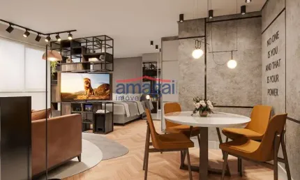 Apartamento com 1 quarto à venda no Loteamento Villa Branca, Jacareí  por R$ 317.500