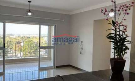 Apartamento com 3 quartos para alugar no Loteamento Villa Branca, Jacareí  por R$ 3.690