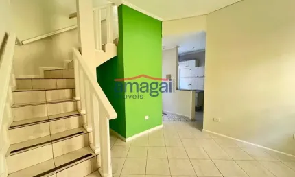 Casa em condomínio fechado com 2 quartos para alugar no jardim flórida, jacareí  por r$ 1.600