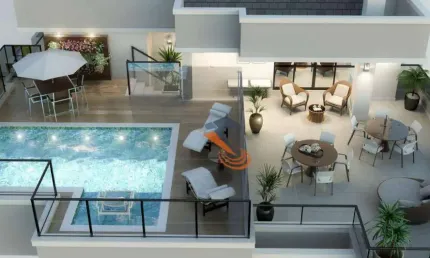 Apartamento com 3 dormitórios à venda, 104 m² por R$ 1.099.000,00 - Campinas - São José/SC