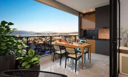 Apartamento com 3 dormitórios à venda, 117 m² por R$ 1.040.432,47 - Capoeiras - Florianópolis/SC