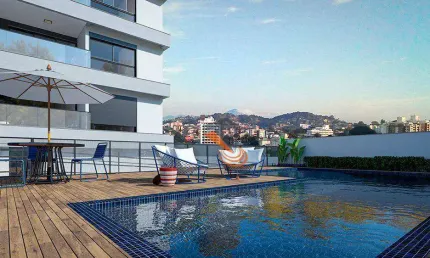Apartamento com 3 dormitórios à venda, 125 m² por R$ 1.229.702,54 - Capoeiras - Florianópolis/SC