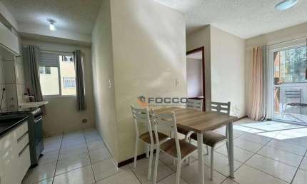 Apartamento com 2 dormitórios à venda, 48 m² por R$ 270.000,00 - Real Parque - São José/SC
