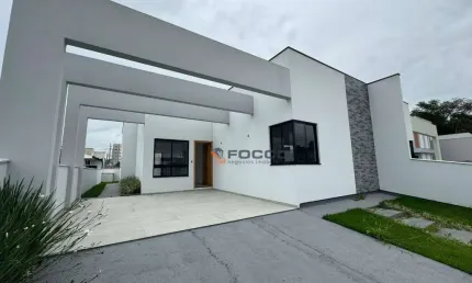 Casa com 3 dormitórios à venda, 78 m² por r$ 595.000,00 - caminho novo - palhoça/sc