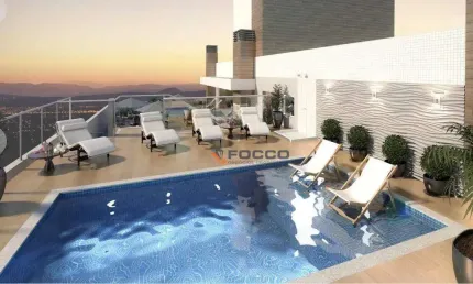 Studio com 1 dormitório à venda, 37 m² por R$ 445.000 - Estreito - Florianópolis/SC