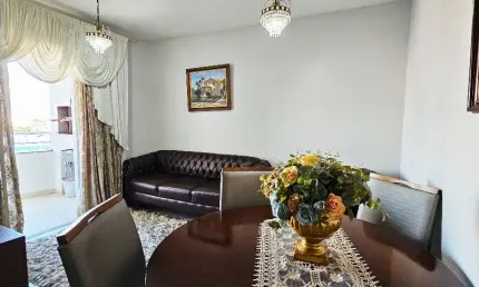 Apartamento 2 quartos semi mobiliado no bairro roçado – são josé/sc