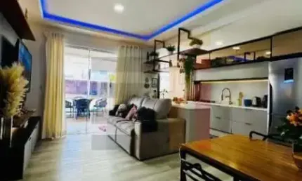 Apartamento com 2 quartos à venda na rua adiles della giustina, 318, ingleses do rio vermelho, florianópolis por r$ 929.000