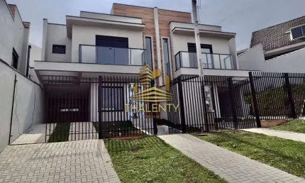 Casa com 3 quartos à venda na rua juarez antônio bittencourt, 50, atuba, curitiba, 103 m2 por r$ 680.000