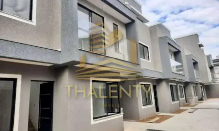 Casa em condomínio fechado com 3 quartos à venda na Rua Maria Luiza Bazzani Natal, Uberaba, Curitiba, 120 m2 por R$ 650.000