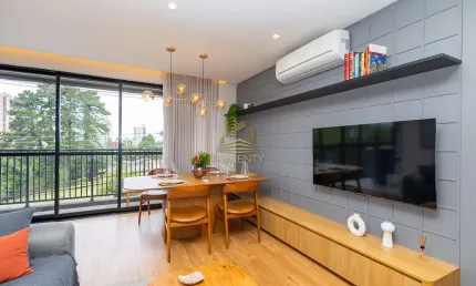 Apartamento com 3 quartos à venda na Rua Vitória, 377, Cabral, Curitiba, 91 m2 por R$ 1.299.900