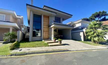 Casa em condomínio fechado com 3 quartos à venda na Rua Uberlândia, 389, Abranches, Curitiba, 315 m2 por R$ 2.650.000