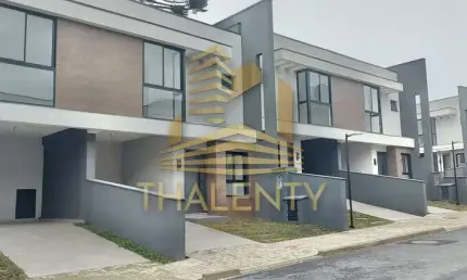 Casa em condomínio fechado com 3 quartos à venda na rua eugênio flor, pilarzinho, curitiba, 112 m2 por r$ 869.000