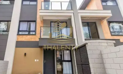 Casa em condomínio fechado com 3 quartos à venda na Estrada Guilherme Weigert, 434, Santa Cândida, Curitiba, 132 m2 por R$ 996.954