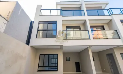 Casa em condomínio fechado com 3 quartos à venda na Rua Pedro Drulla, 62, Jardim das Américas, Curitiba, 128 m2 por R$ 950.000