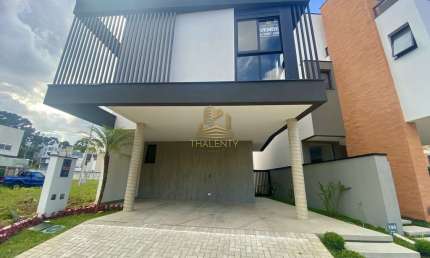 Casa em condomínio fechado com 3 quartos à venda na Rua Irma Schreiner Maran, 503, Santa Cândida, Curitiba, 204 m2 por R$ 1.530.000