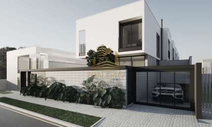 Casa em condomínio fechado com 3 quartos à venda na Rua Manoel das Chagas Lima, 422, São Braz, Curitiba, 162 m2 por R$ 1.190.000