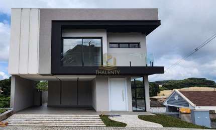 Casa em condomínio fechado com 3 quartos à venda na Rua Professor Alberto Krause, 1180, Tanguá, Almirante Tamandaré, 293 m2 por R$ 2.200.000