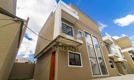 Casa em condomínio fechado com 3 quartos à venda na Rua Luiz Gallieri, 140, Uberaba, Curitiba, 61 m2 por R$ 759.000