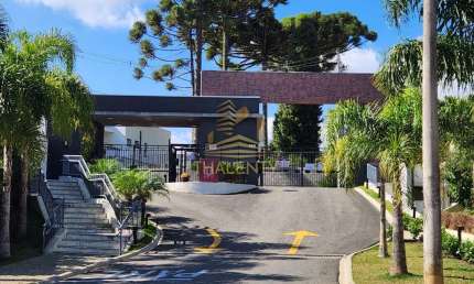 Terreno em condomínio fechado à venda na Estrada Guilherme Weigert, 538, Santa Cândida, Curitiba, 200 m2 por R$ 439.000