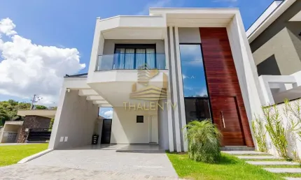 Casa em condomínio fechado com 3 quartos à venda na Rua Ceará, 195, Campo Pequeno, Colombo, 191 m2 por R$ 1.699.000