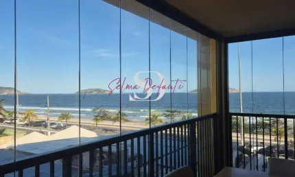 Apartamento à venda com 2 quartos, varanda gourmet, vista mar e 1 vaga na quadra da praia em piratininga