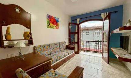 Apartamento duplex com 2 dormitórios à venda, 85 m² por r$ 500.000 - praia grande - ubatuba/sp