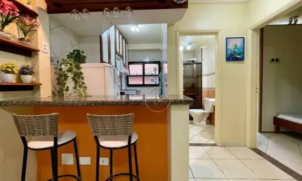 Apartamento com 1 dormitório à venda, 45 m² por R$ 400.000 - Itaguá - Ubatuba/SP