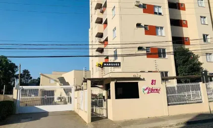 Apartamento mobiliado com 2 dormitórios e 1 vaga de garagem coberta - Anita Garibaldi