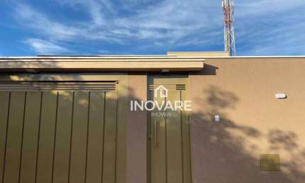 Casa com 3 dormitórios à venda, 108 m² por R$ 350.000,00 - Dom Velloso - Itumbiara/GO