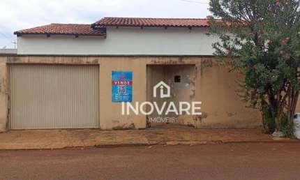 Casa com 3 dormitórios à venda, 130 m² por R$ 350.000,00 - Setor Santos Dumont - Itumbiara/GO