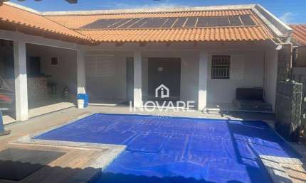 Rancho com 3 dormitórios à venda por R$ 650.000,00 - Centro - Buriti Alegre/GO