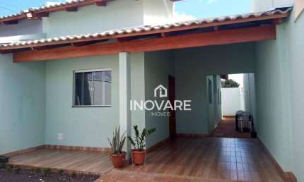 Casa com 2 dormitórios, 76 m² - venda por R$ 240.000,00 ou aluguel por R$ 1.600,00/mês - Parque Vale dos Buritys III - Itumbiara/GO