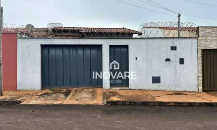 Casa com 2 dormitórios para alugar, 80 m² por R$ 1.600,00/mês - Setor Paranaíba - Itumbiara/GO