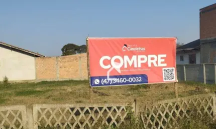 Terreno à venda, 455 m² por R$ 600.000,00 - Campo d'Água Verde - Canoinhas/SC