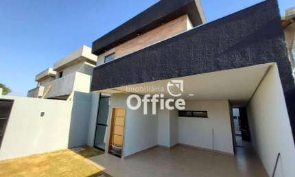 Casa com 3 Quartos à venda, 150 m² por R$ 550.000 - Residencial Flor do Cerrado - Anápolis/GO