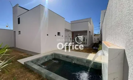 Casa com 3 quartos à venda, 143 m² por R$ 650.000 - Residencial Valência - Anápolis/GO