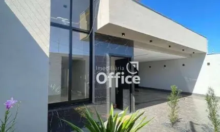 Casa com 3 quartos à venda, 130 m² por R$ 570.000 - Jardim Itália - Anápolis/GO