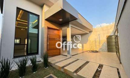Casa com 3 dormitórios à venda, 145 m² por R$ 570.000,00 - Residencial Tangará - Anápolis/GO