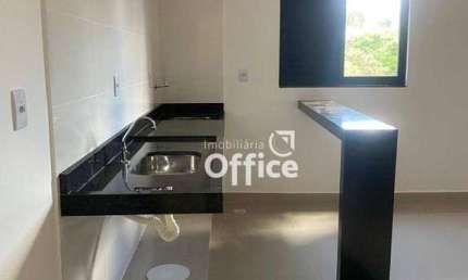 APt BlueLife 3-kitnet de 28 m²- Cozinha c/ Pia e Bancada em Granito. Cuba do Banheiro em Granito. C/ lavanderia do prédio. Área gourmet-