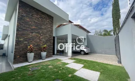 Casa com 3 quartos à venda, 200 m² por R$ 1.260.000 - Porteira Fechada - Anápolis City - Anápolis/GO
